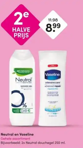 DA Neutral en Vaseline aanbieding