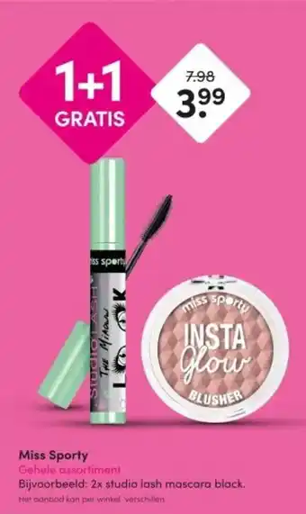 DA Miss Sporty aanbieding