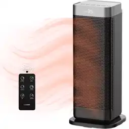 ANWB Luvego Elektrische Kachel 2000W Zwart aanbieding