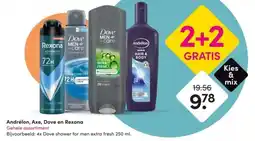 DA Andrélon, Axe, Dove en Rexona aanbieding