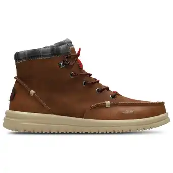 Foot Locker HEYDUDE Bradley Heren Schoenen - Bruin - Maat: 42 - Suède - Foot Locker aanbieding
