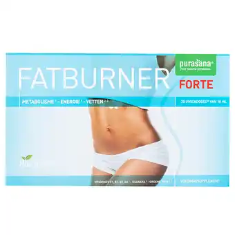 Holland & Barrett Purasana Fatburner Forte - 20 ampullen aanbieding