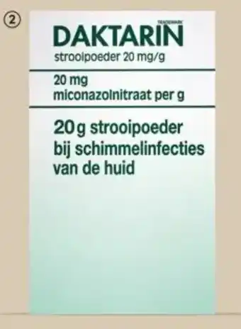 DA Daktarin Voetschimmel strooipoeder aanbieding
