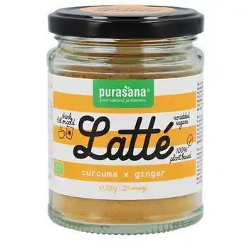 Holland & Barrett Purasana Latte Curcuma x Ginger - 120g aanbieding