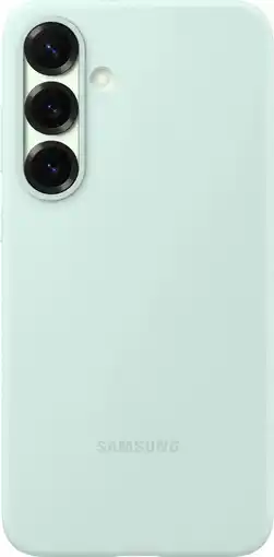 Coolblue Samsung Galaxy S25 Plus Siliconen Back Cover Mint aanbieding