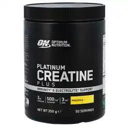 Holland & Barrett Optimum Nutrition Platinum Creatine Plus Ananassmaak - 350g aanbieding