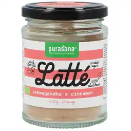 Holland & Barrett Purasana Latte Ashwagandha x Cinnamon - 120g aanbieding
