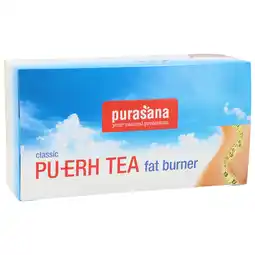 Holland & Barrett Purasana PU-Erh Tea Fat Burner - 96 theezakjes aanbieding