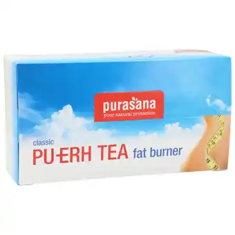 Holland & Barrett Purasana PU-Erh Tea Fat Burner - 96 theezakjes aanbieding