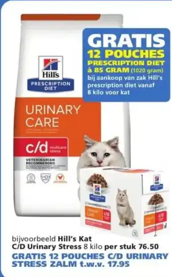 Ranzijn Hill's Kat C/D Urinary Stress aanbieding