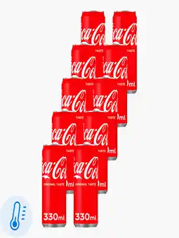 Flink Coca Cola Regular 33cl 10x aanbieding