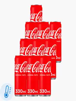 Flink Coca Cola Regular 33cl 10x aanbieding