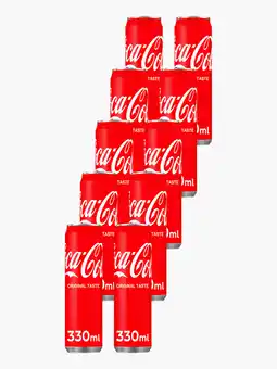 Flink Coca Cola Regular 33cl 10x aanbieding