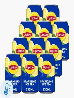 Flink Lipton Ice Tea Spark 33cl 11x aanbieding
