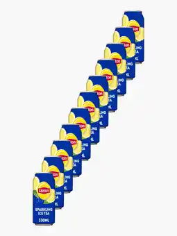 Flink Lipton Ice Tea Spark 33cl 11x aanbieding