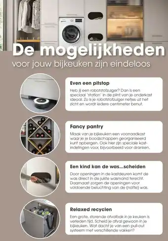 Superkeukens De mogelijkheden voor jouw bijkeuken zijn eindeloos aanbieding