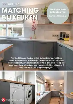 Superkeukens MATCHING BIJKEUKEN aanbieding