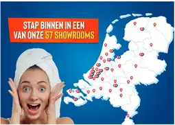 Sani-Dump 57 showrooms aanbieding