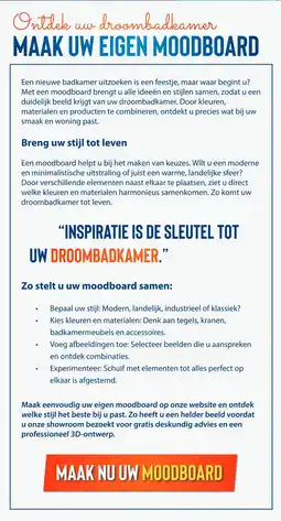Sani-Dump Eigen moodboard aanbieding