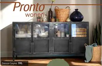 Pronto wonen Dressoir Carpino aanbieding