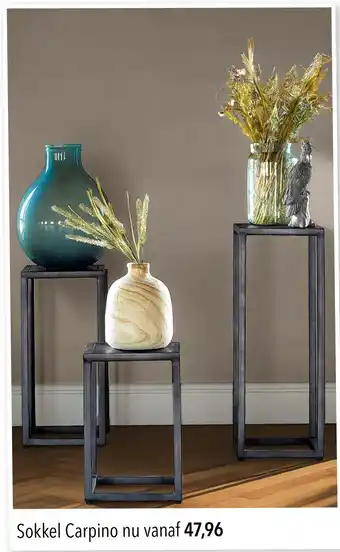 Pronto wonen Sokkel Carpino aanbieding