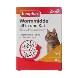 Van Cranenbroek Wormmiddel all-in-one kat Beaphar aanbieding