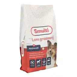Van Cranenbroek Voer hond Premium graanvrij lam 3kg Smulti aanbieding