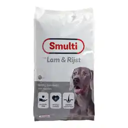 Van Cranenbroek Smulti voer voor honden met lam & rijst 10kg aanbieding