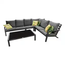 Van Cranenbroek Bank 2-zit rechts Danta Antraciet Bois le Duc aanbieding