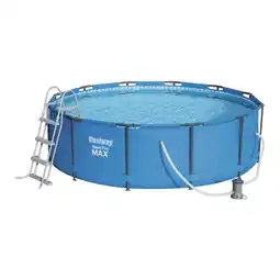 Van Cranenbroek Zwembad Steel Pro Max 366x100 + pomp +L Bestway aanbieding