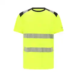 Van Cranenbroek T-shirt Iowa Cratex Geel aanbieding