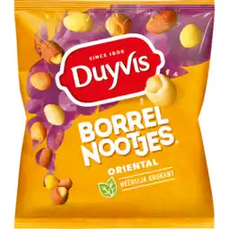 Jumbo Duyvis Borrelnootjes Oriental Pinda Noten 275 gr aanbieding