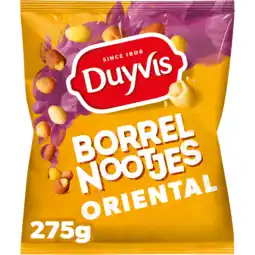 Jumbo Duyvis Borrelnootjes Oriental Pinda Noten 275 gr aanbieding
