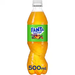 Jumbo Fanta Zero Sugar Exotic Taste 500 ml aanbieding