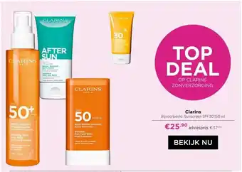 ICI Paris XL Clarins aanbieding