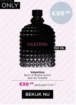 ICI Paris XL Valentino Born in Roma Uomo Eau de Toilette aanbieding