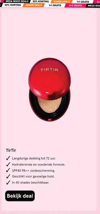 Etos TirTir aanbieding