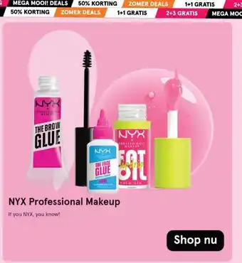 Etos NYX Professional Makeup aanbieding