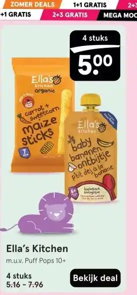 Etos Ella's Kitchen aanbieding