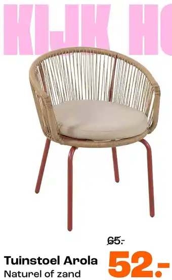 Kwantum Tuinstoel Arola aanbieding