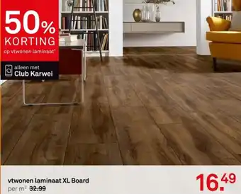 Karwei Vtwonen laminaat aanbieding