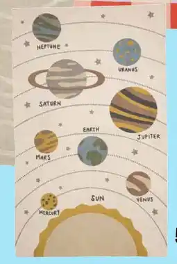 Kwantum Vloerkleden Outer Space aanbieding
