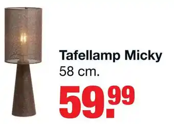 Budget Home Store Tafellamp Micky aanbieding