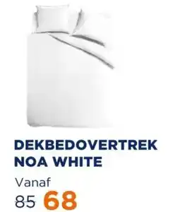 TotaalBED Dekbedovertrek noa white aanbieding