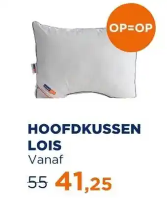 TotaalBED Hoofdkussen lois aanbieding