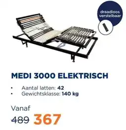 TotaalBED Medi 3000 elektrisch aanbieding