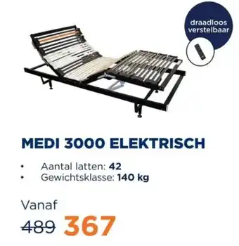 TotaalBED Medi 3000 elektrisch aanbieding