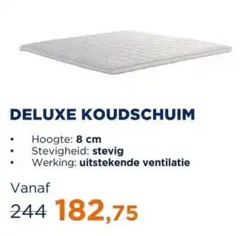 TotaalBED Deluxe koudschuim aanbieding