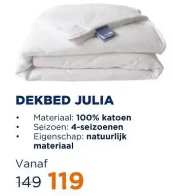 TotaalBED Dekbed julia aanbieding