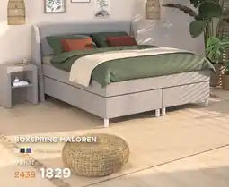 TotaalBED Boxspring maloren aanbieding